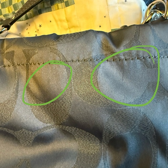 Coach Carly Signature Jacquard Hobo Shoulder Bag - Picture 7 of 7